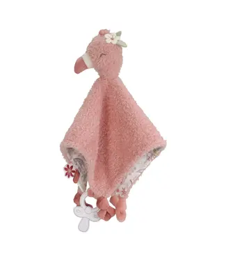 Little Dutch Speendoekje Flamingo - Roze Safari Friends