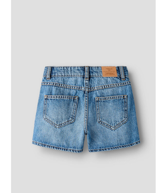 Name it 13252164 NKFROSE HW MOM LASER DNMSHORTS 2225-AC F Medium Blue Denim LASER