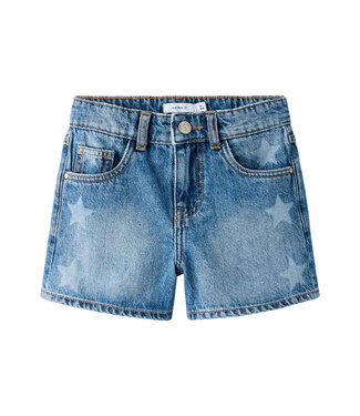 Name it 13252164 NKFROSE HW MOM LASER DNMSHORTS 2225-AC F Medium Blue Denim LASER