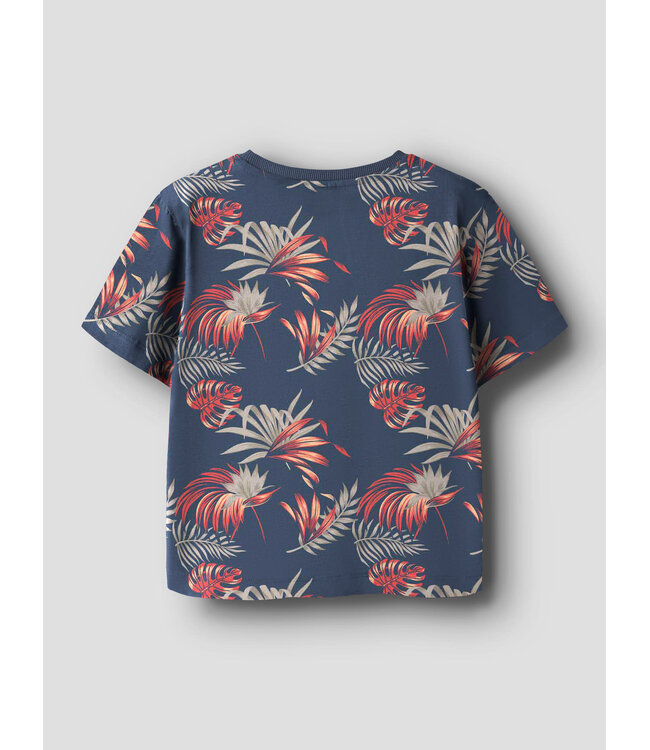 Name it mini 13254316 NMMFLUZZ SS NREG TOP Vintage Indigo