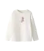 Name it baby NBFVUBIE LS TOP BOX 13226053 Cloud Dancer/ Cute Pony