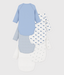 Petit Bateau 5 rompers NAISS ML A0GEN variante 1