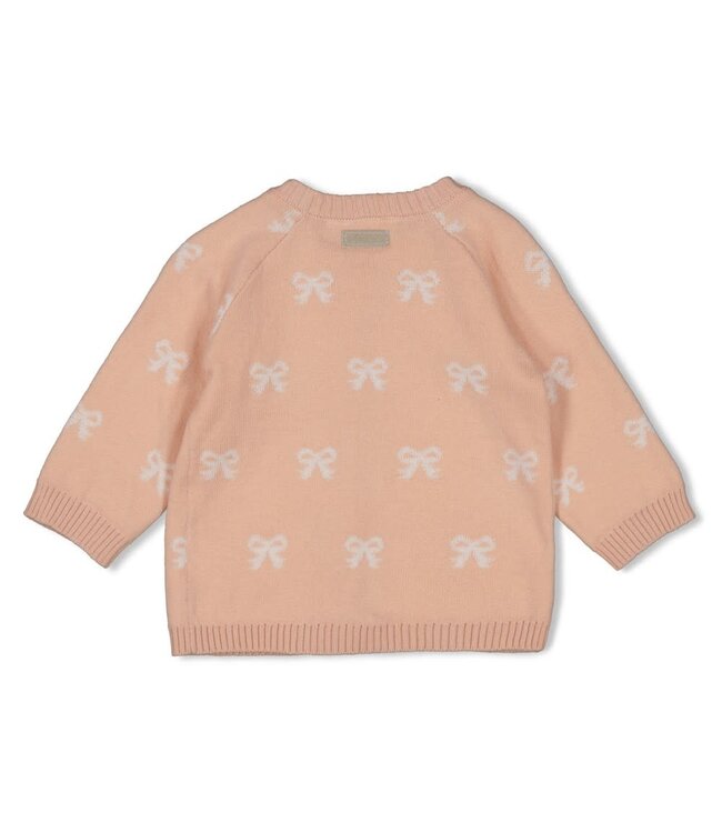 Feetje 51300557 Vestje gebreid AO - The Knits Roze