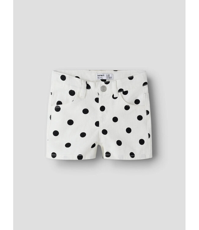 Name it mini 13259672 NMFROSE TWI SHORTS 1559-TD Antique White DOT