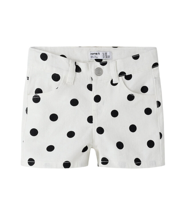 Name it mini 13259672 NMFROSE TWI SHORTS 1559-TD Antique White DOT