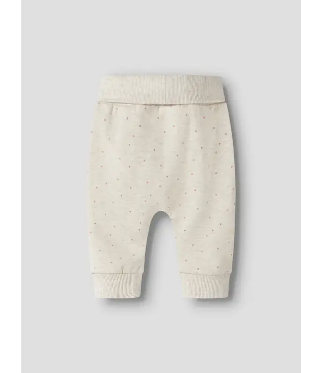 Name it baby 13258035 NBFLUELLE LS SWEAT PANT peyote melange