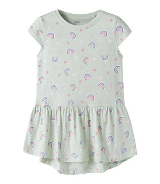 Name it mini Meisjes Jurkje Regenboog