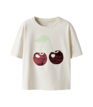 Name it Meisjes T-shirt Cherrie