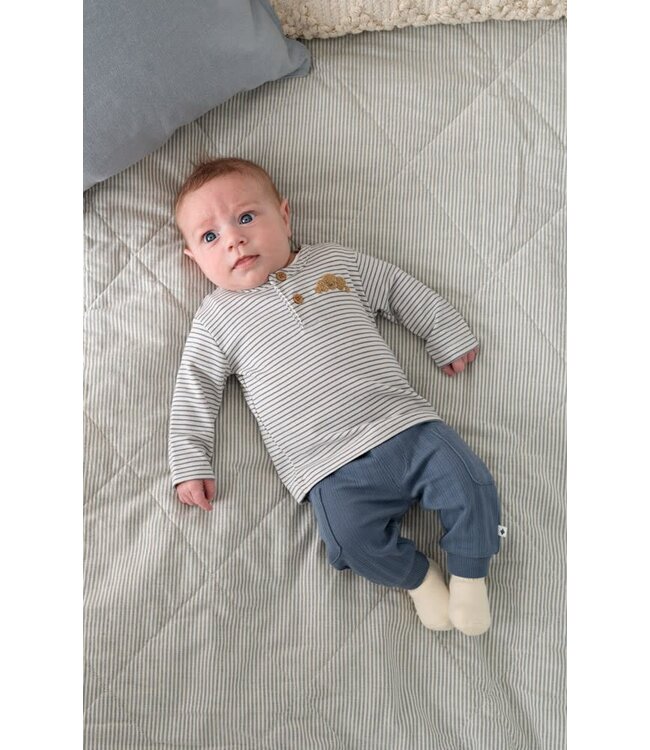 Feetje 52202563 Broek rib - Breakfast Buddy Blauw