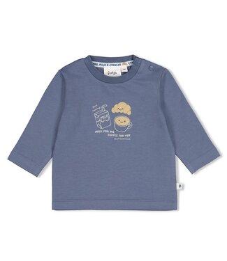 Feetje 51602798 Longsleeve - Breakfast Buddy Blauw