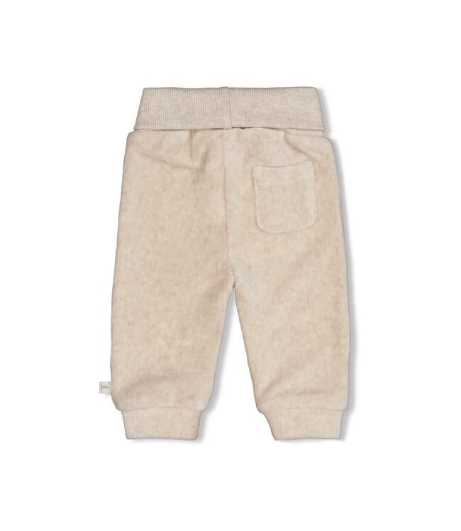 Feetje 52202547 Broek velours rib - The Cuddle Company Taupe melange