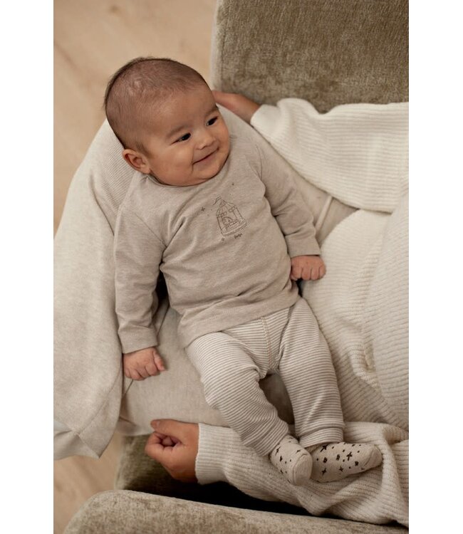 Feetje 51602772 Longsleeve - The Cuddle Company Bruin melange