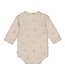 Feetje 50200265 Wikkelromper AOP - The Cuddle Company Taupe melange