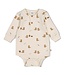 Feetje 50200266 Romper AOP - Tiny Timber Tales Offwhite