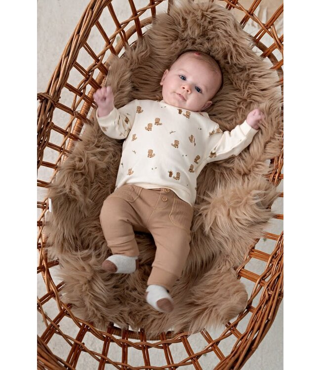 Feetje 52202554 Broek - Tiny Timber Tales Camel