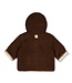 Feetje 51800364 Omkeerbaar teddy jasje met capuchon - Tiny Timber Tales Bruin
