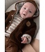 Feetje 51800364 Omkeerbaar teddy jasje met capuchon - Tiny Timber Tales Bruin