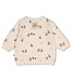 Feetje 51602785 Sweater AOP relaxed fit - Tiny Timber Tales Offwhite
