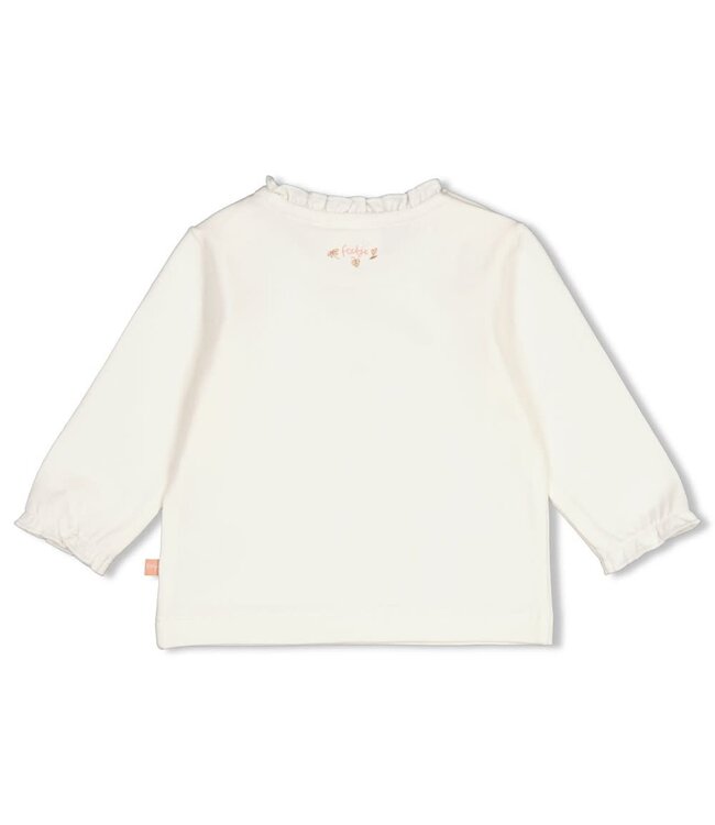Feetje 51602812 Longsleeve - Fall in Love Offwhite