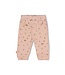 Feetje 52202572 Broek pointelle rib AOP - Fall in Love Roze melange