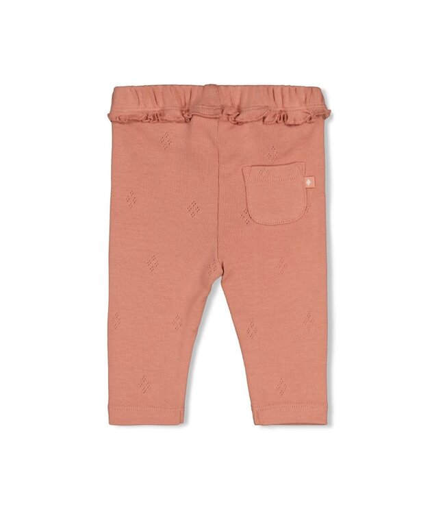 Feetje 52202574 Legging pointelle rib - Fall in Love Roze