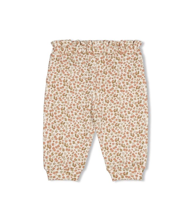 Feetje 52202576 Broek AOP - Fall in Love Offwhite