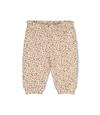 Feetje 52202576 Broek AOP - Fall in Love Offwhite