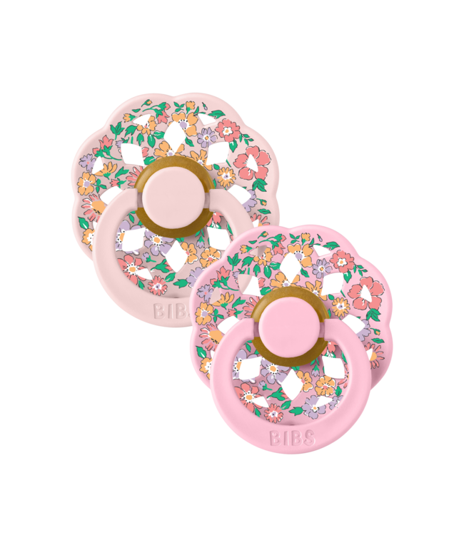 BIBS Liberty Pacifier Boheme 2 PACK Oscar Meadow Blossom Mix