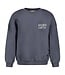 Sturdy 71600682 Sweater met backprint oversized - Rock the Earth Blauw