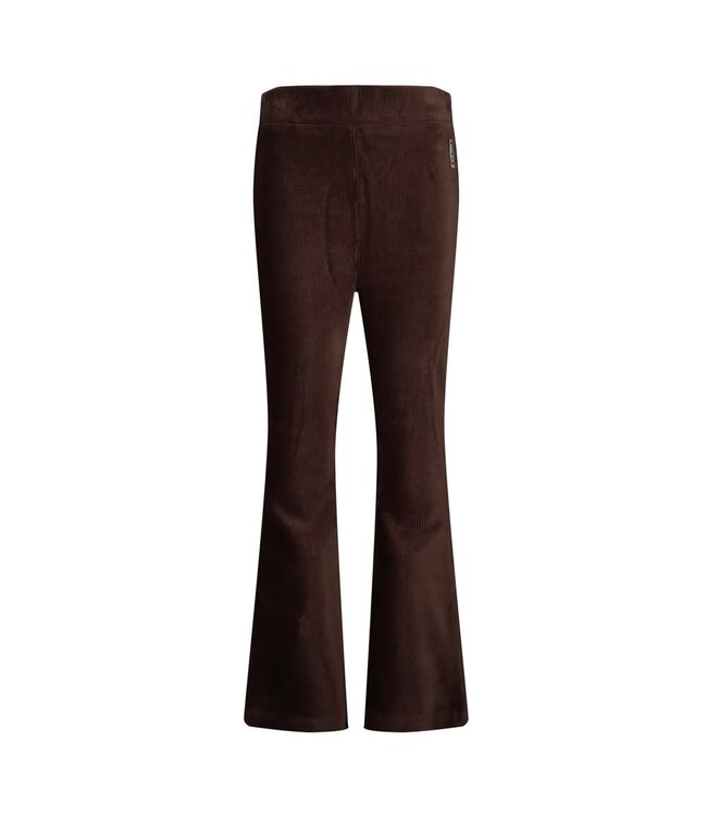 Jubel 92200527 Flared broek velours rib - City Chic Bruin