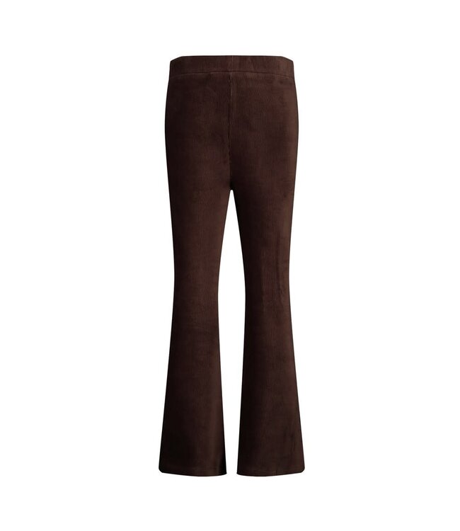 Jubel 92200527 Flared broek velours rib - City Chic Bruin