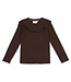 Jubel Meisjes Longsleeve Chocolade bruin