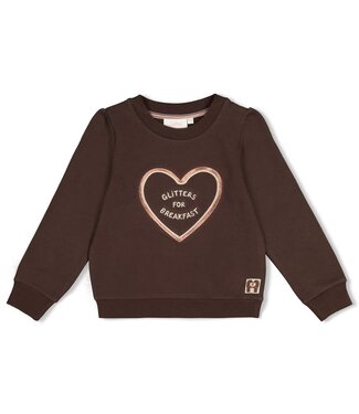Jubel Meisjes Trui Chocolade Bruin