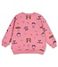 Jubel 91600490 Sweater AOP relaxed fit - City Chic Roze