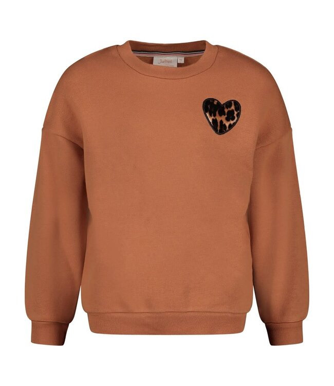 Jubel 91600491 Sweater met backprint relaxed fit - City Chic Camel