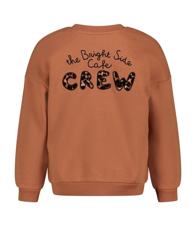 Jubel 91600491 Sweater met backprint relaxed fit - City Chic Camel
