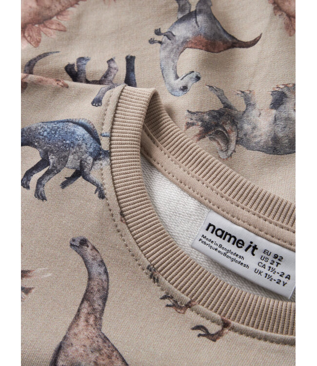 Name it mini 13259768 NMMHIMI LS NREG SWEAT UNB Grey