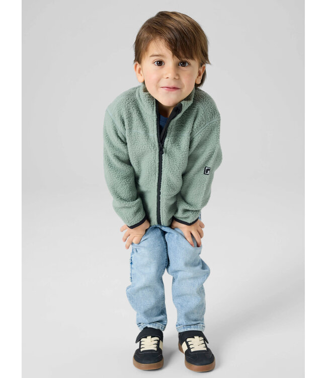 Name it mini 13261269 NMMBULIN LS NREG TEDDY CARD Grey