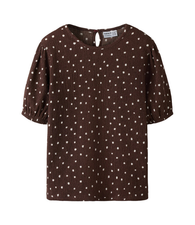 Name it 13262277 NKFHASLA SS TOP Brown