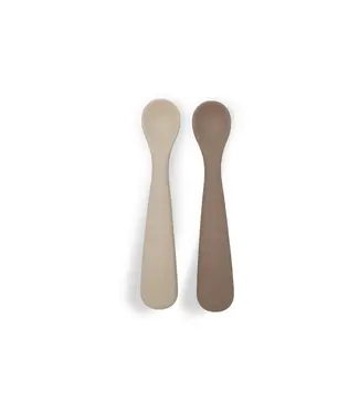 Jollein Siliconen Lepeltje - 2-Pack natural