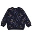 Sturdy 71600681 Sweater AOP relaxed fit - Rock the Earth d.Blauw