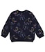 Sturdy 71600681 Sweater AOP relaxed fit - Rock the Earth d.Blauw