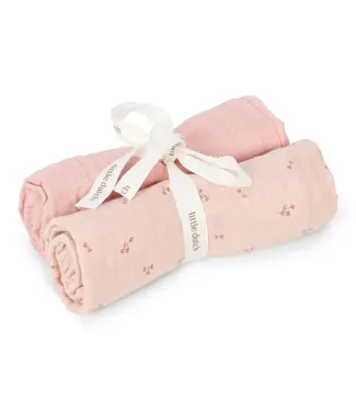 Little Dutch Swaddle - Roze - Essentials 70x70 cm