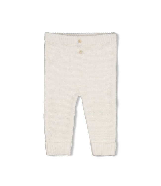 Feetje 52202565 Broek gebreid - Over the Moon for You Offwhite