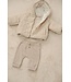 Feetje 52202569 Broek rib met streep - Over the Moon for You Taupe