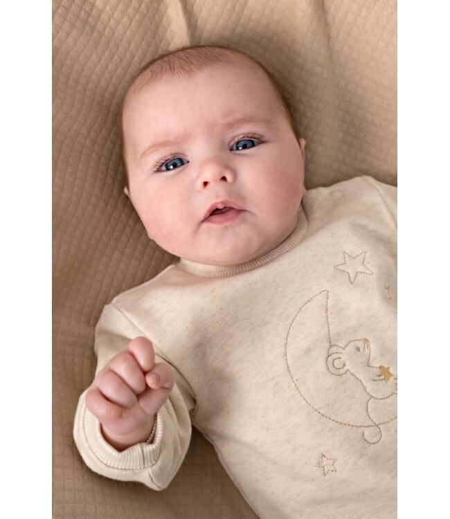 Feetje 51602801 Sweater - Over the Moon for You Offwhite melange