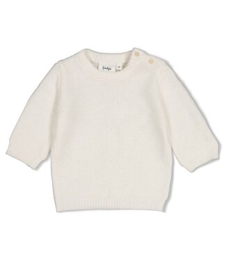 Feetje 51602805 Sweater gebreid - Over the Moon for You Offwhite