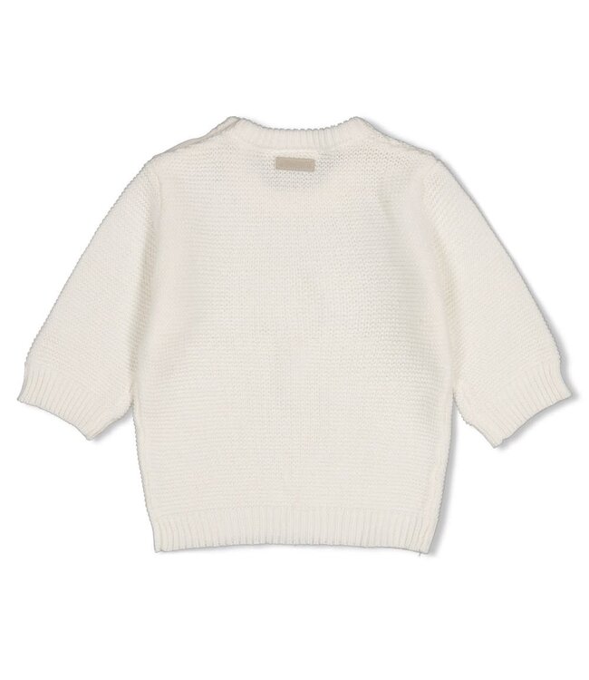 Feetje 51602805 Sweater gebreid - Over the Moon for You Offwhite