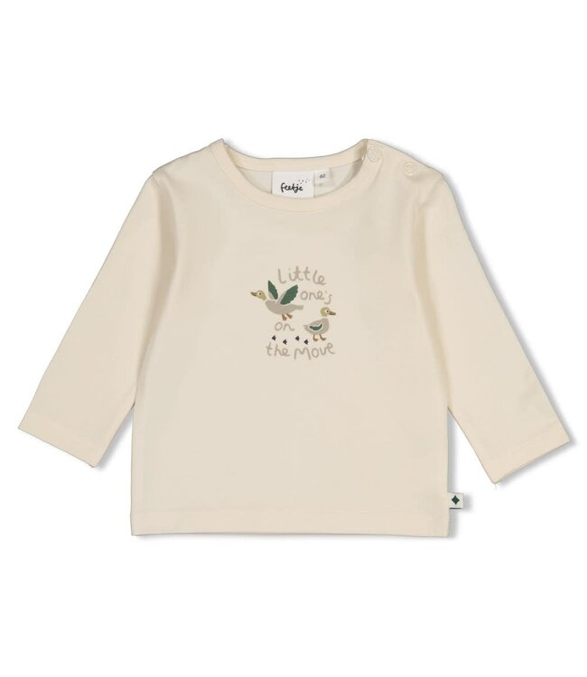Feetje 51602835 Longsleeve - Wiggle and Waddle Offwhite
