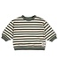 Feetje 51602842 Sweater streep oversized - Wiggle and Waddle Groen